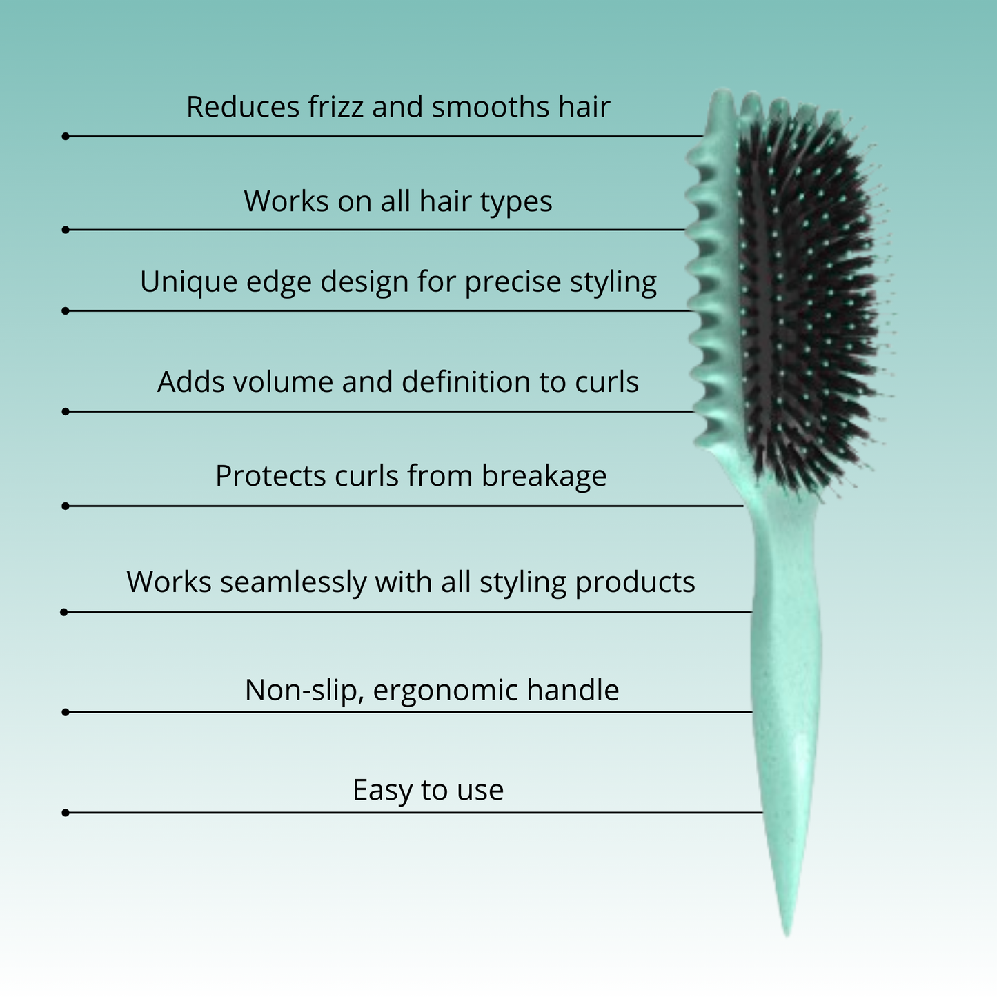 Curly Hair Hairdressing Comb Women Detangling Combs Professional Hair Straightening Scalp Massager Combs Candy Brush Tools